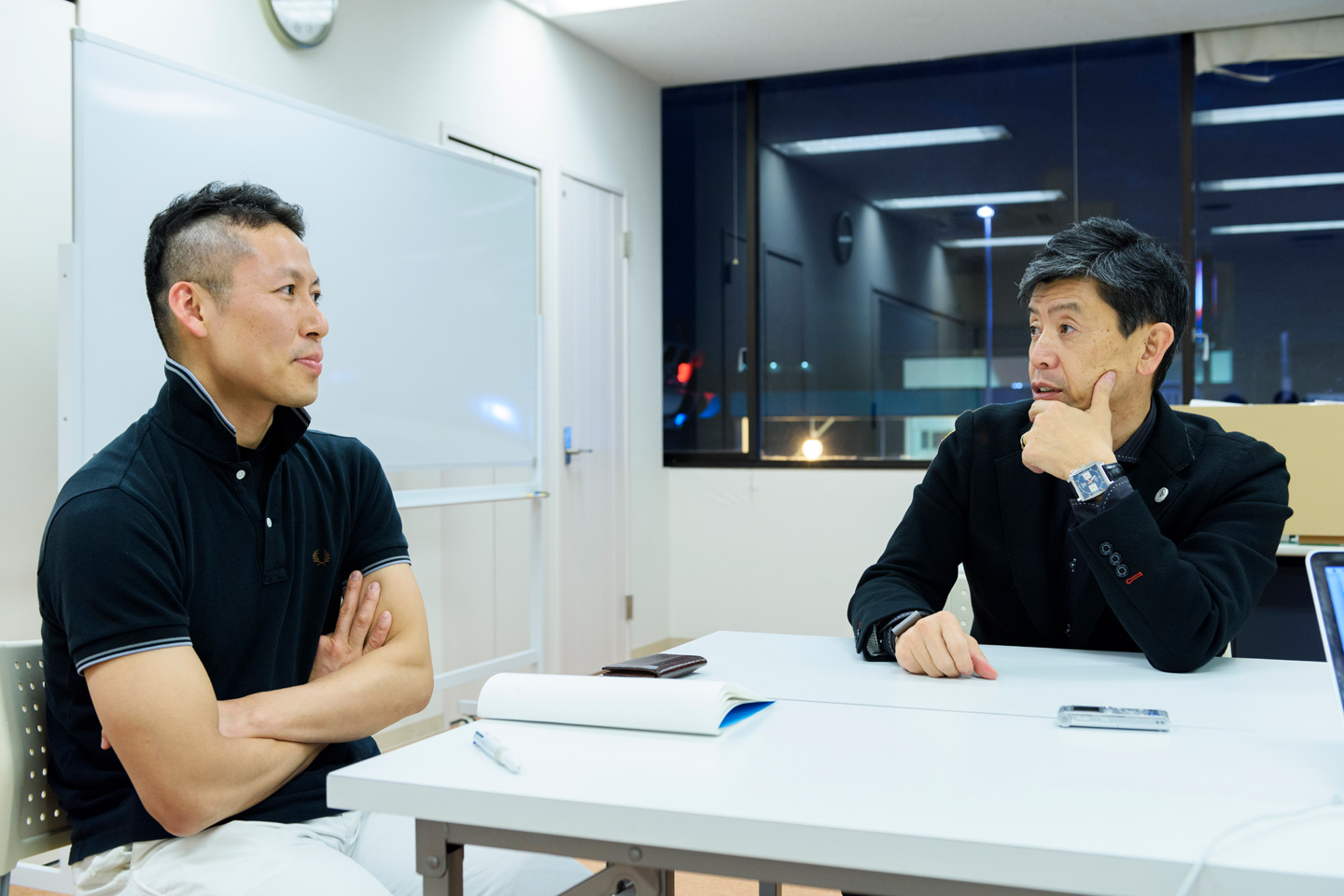 安座間と吉武の写真