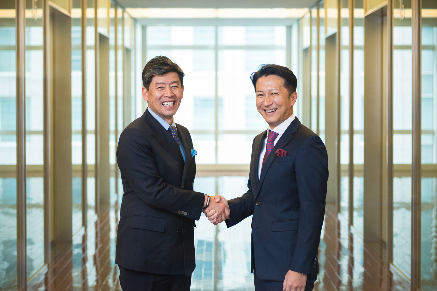 古賀と吉武の写真