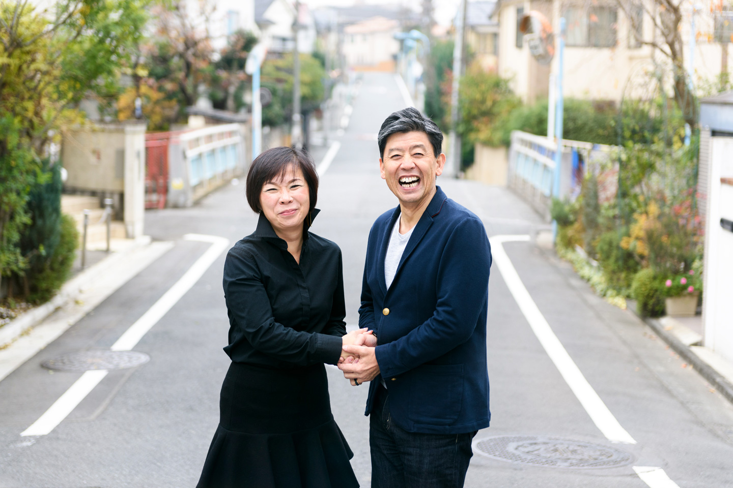 田中と吉武の写真